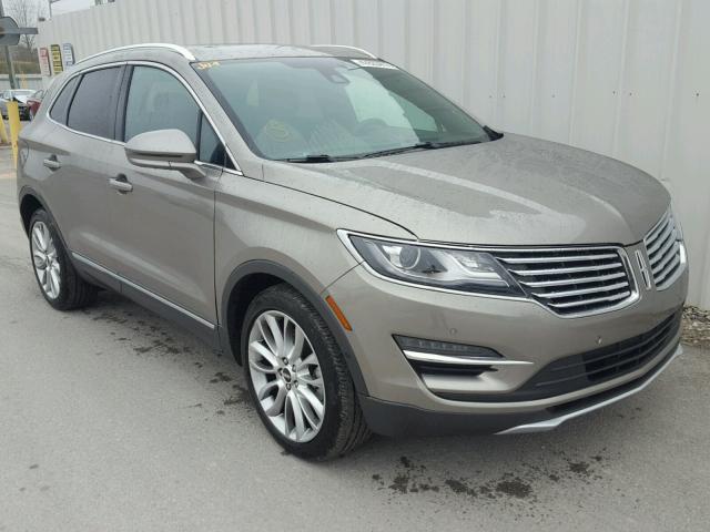 5LMCJ3C95GUJ21284 - 2016 LINCOLN MKC RESERV GRAY photo 1