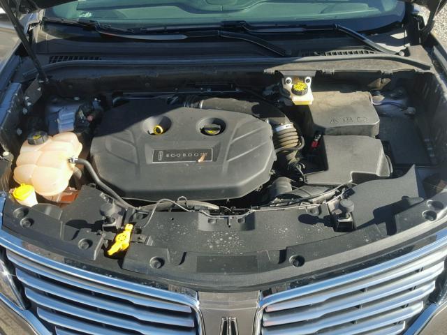 5LMCJ3C95GUJ21284 - 2016 LINCOLN MKC RESERV GRAY photo 7