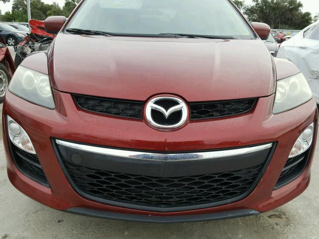 JM3ER2B52C0421388 - 2012 MAZDA CX-7 MAROON photo 9