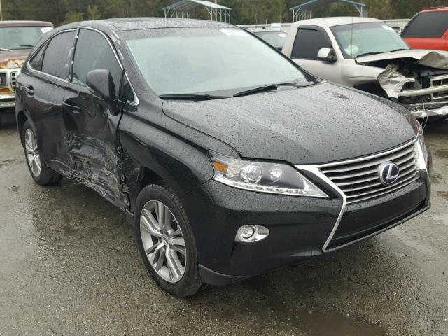 2T2ZB1BA1FC003223 - 2015 LEXUS RX 450H BLACK photo 1