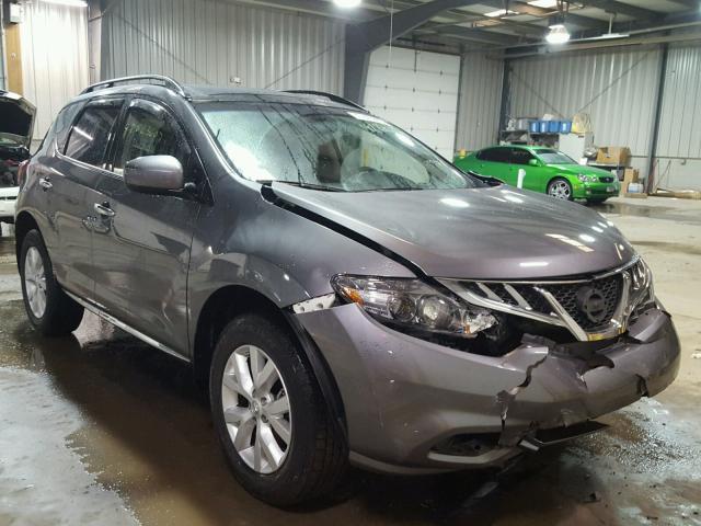 JN8AZ1MW7EW500616 - 2014 NISSAN MURANO S CHARCOAL photo 1