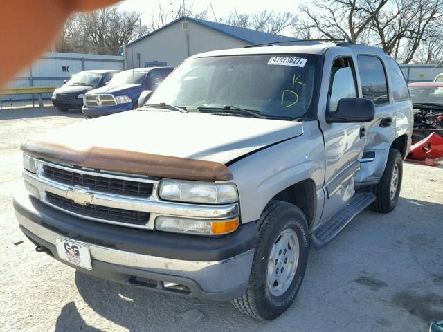 1GNEK13Z14R292024 - 2004 CHEVROLET TAHOE K150 BEIGE photo 2