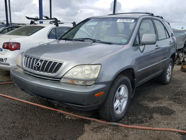 JTJHF10U030312508 - 2003 LEXUS RX 300 SILVER photo 2