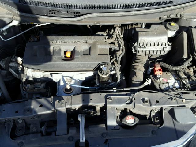 2HGFB2F91CH517881 - 2012 HONDA CIVIC EXL 灰色 照片 7