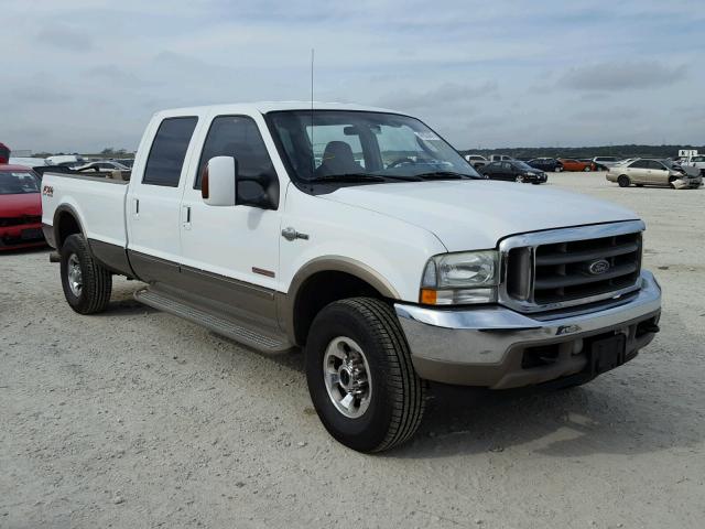 1FTNW21P73EC92099 - 2003 FORD F250 SUPER WHITE photo 1