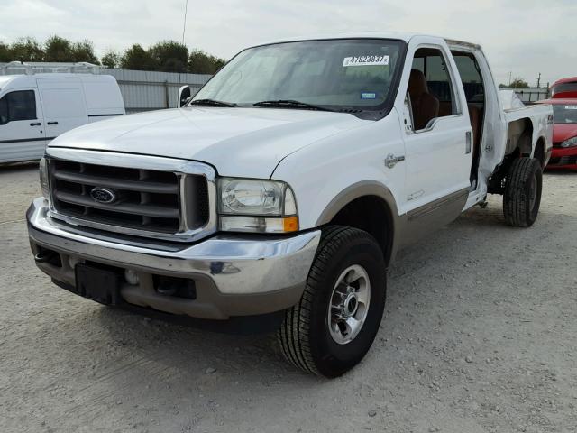 1FTNW21P73EC92099 - 2003 FORD F250 SUPER WHITE photo 2