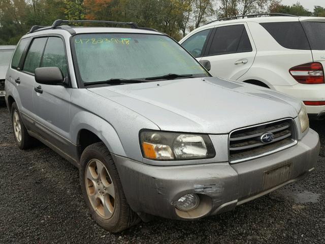 JF1SG65674H755695 - 2004 SUBARU FORESTER 2 GRAY photo 1