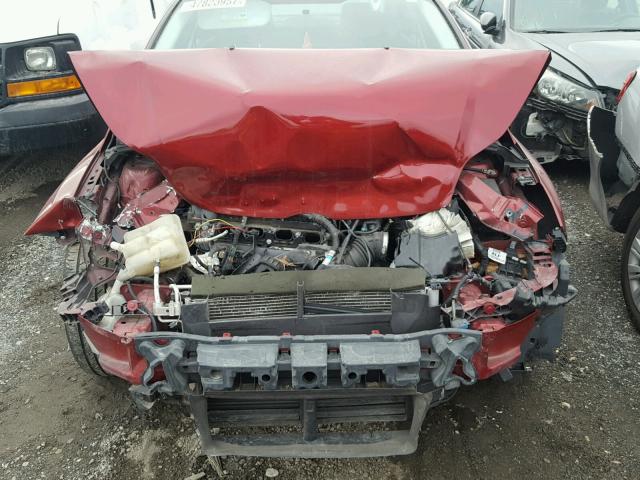 1FADP3F28DL168020 - 2013 FORD FOCUS SE RED photo 7