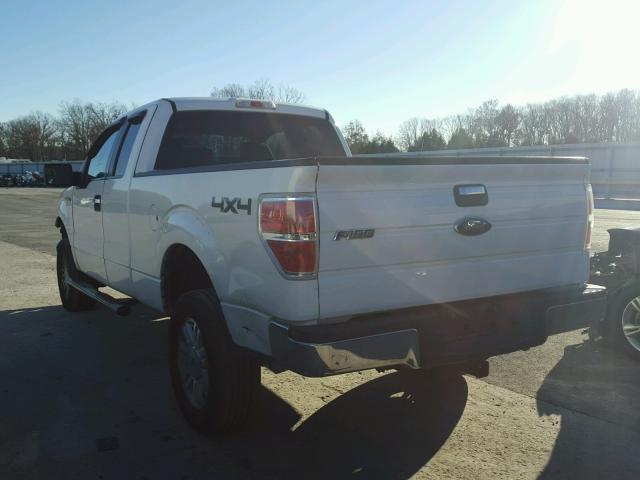 1FTPX14VX9FB41898 - 2009 FORD F150 SUPER WHITE photo 3