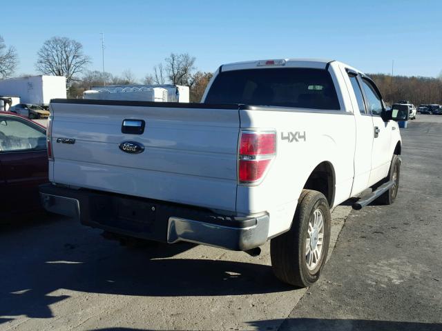 1FTPX14VX9FB41898 - 2009 FORD F150 SUPER WHITE photo 4