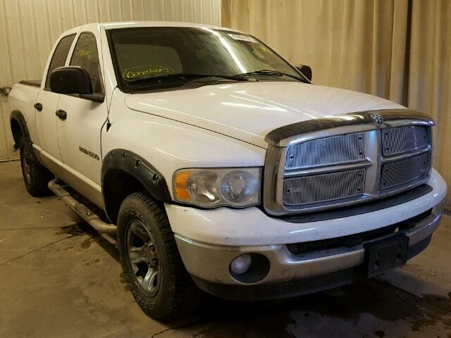 1D7HU18DX3J600856 - 2003 DODGE RAM WHITE photo 1