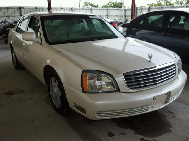 1G6KD54Y13U169972 - 2003 CADILLAC DEVILLE CREAM photo 1