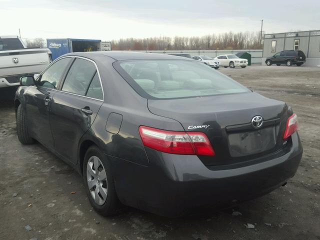 4T4BE46K39R135779 - 2009 TOYOTA CAMRY BASE GRAY photo 3