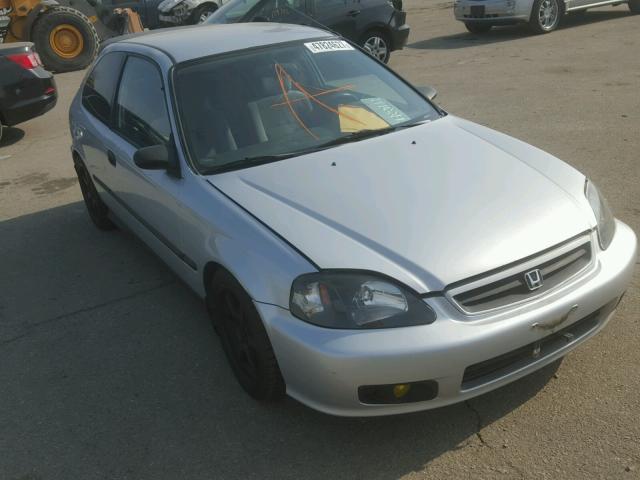 2HGEJ6346XH111132 - 1999 HONDA CIVIC DX SILVER photo 1