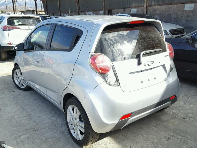 KL8CB6S95EC521266 - 2014 CHEVROLET SPARK LS SILVER photo 3