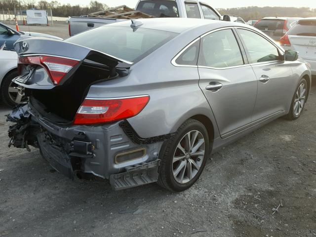 KMHFG4JG3GA500713 - 2016 HYUNDAI AZERA SILVER photo 4