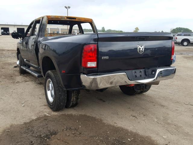 3C63RRHLXHG584721 - 2017 RAM 3500 SLT BLUE photo 3