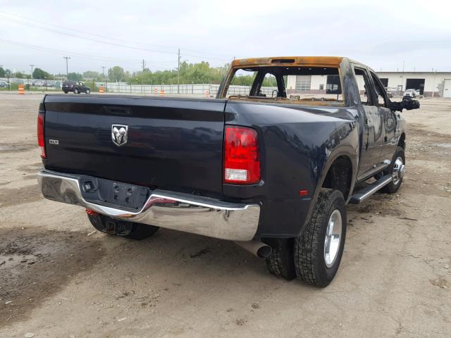 3C63RRHLXHG584721 - 2017 RAM 3500 SLT BLUE photo 4