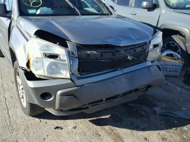 2CNDL73F956059611 - 2005 CHEVROLET EQUINOX LT GRAY photo 10