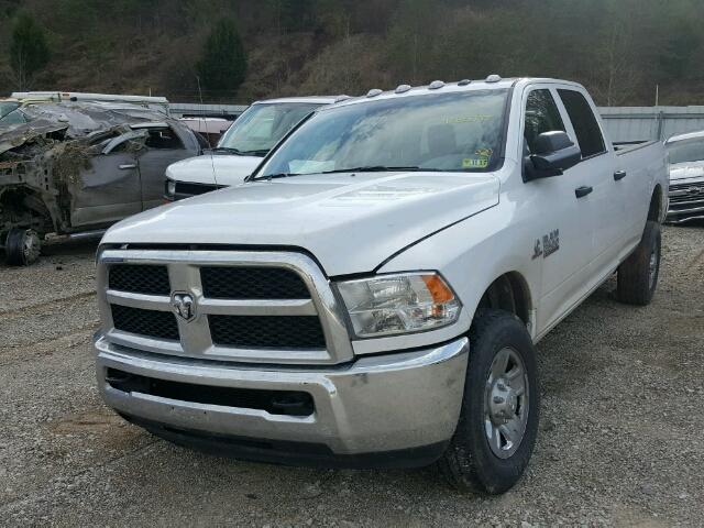 3C6UR5HL6HG547436 - 2017 RAM 2500 ST WHITE photo 2