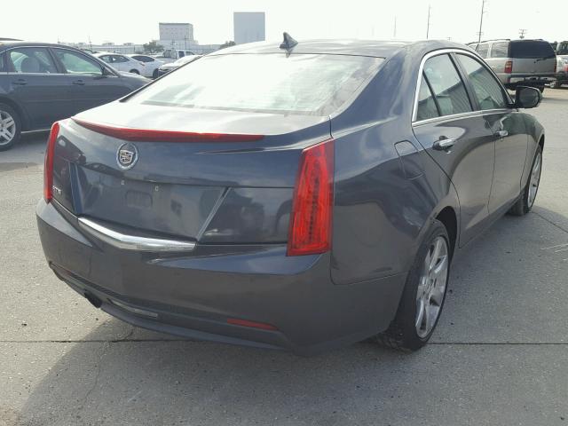 1G6AB5RA4E0149514 - 2014 CADILLAC ATS LUXURY GRAY photo 4