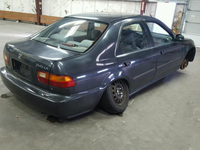 1HGEG8650RL022967 - 1994 HONDA CIVIC LX GRAY photo 4