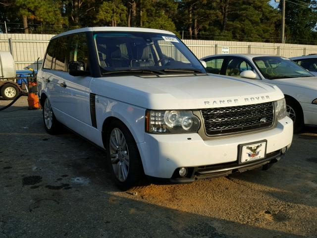 SALMF1D49BA331720 - 2011 LAND ROVER RANGE ROVE WHITE photo 1