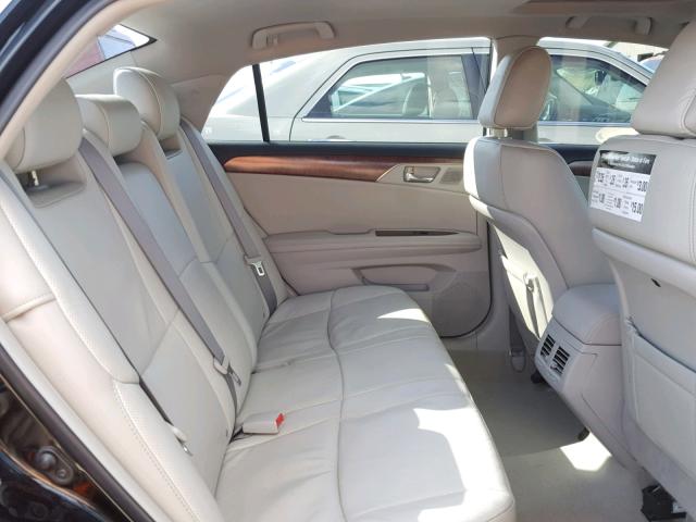 4T1BK3DB2BU436050 - 2011 TOYOTA AVALON BAS BLACK photo 6