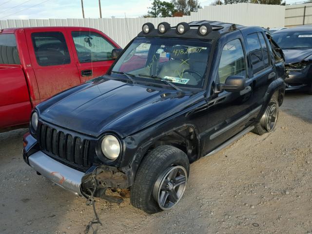 1J4GK38K24W236677 - 2004 JEEP LIBERTY RE BLACK photo 2