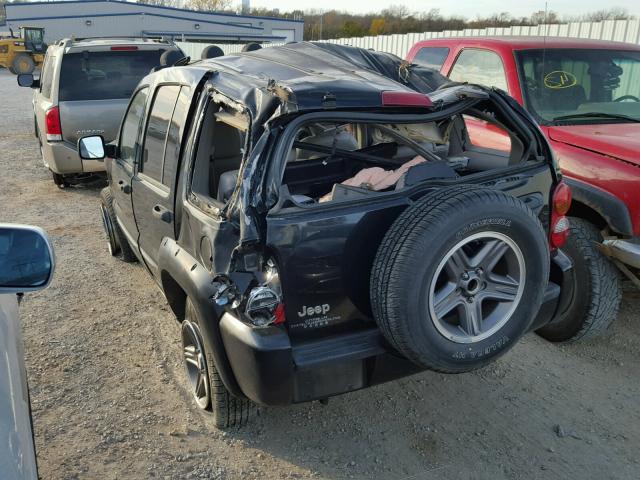 1J4GK38K24W236677 - 2004 JEEP LIBERTY RE BLACK photo 3