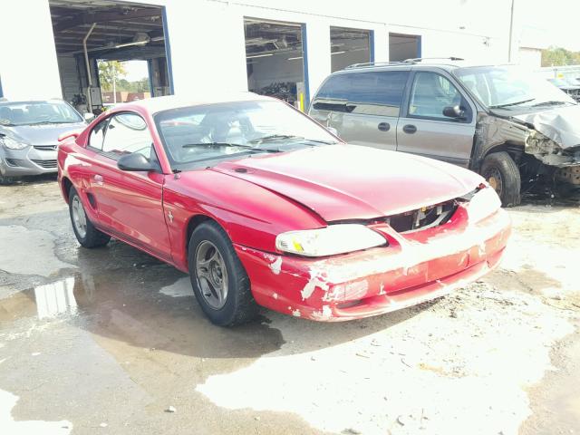 1FAFP4043WF146792 - 1998 FORD MUSTANG RED photo 1