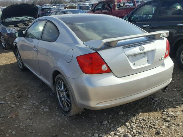 JTKDE177760064579 - 2006 TOYOTA SCION TC 银色 照片 3