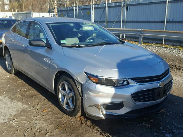 1G1ZB5ST0HF259790 - 2017 CHEVROLET MALIBU LS SILVER photo 1