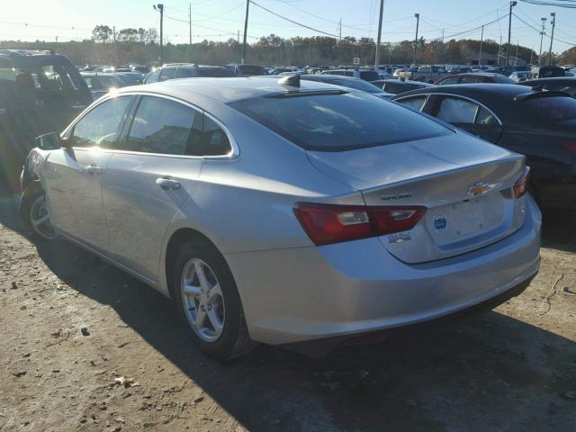 1G1ZB5ST0HF259790 - 2017 CHEVROLET MALIBU LS SILVER photo 3