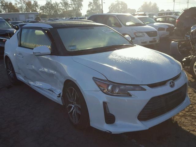 JTKJF5C79FJ002348 - 2015 TOYOTA SCION TC 白色 照片 1