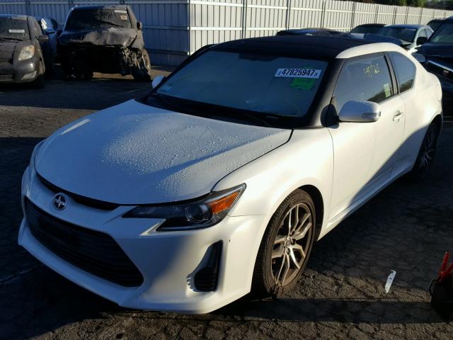 JTKJF5C79FJ002348 - 2015 TOYOTA SCION TC 白色 照片 2