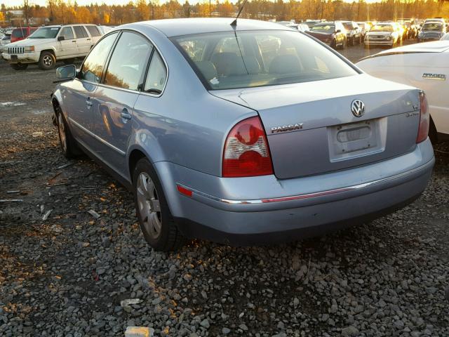 WVWTH63B13P437216 - 2003 VOLKSWAGEN PASSAT GLX 银色 照片 3