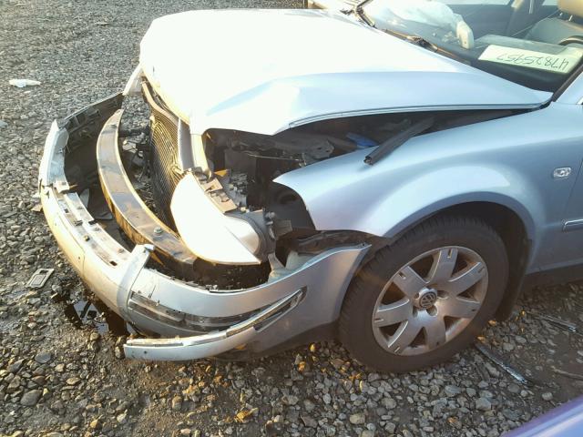 WVWTH63B13P437216 - 2003 VOLKSWAGEN PASSAT GLX 银色 照片 9