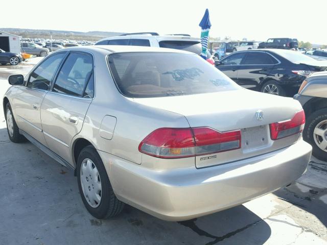 3HGCG66521G702429 - 2001 HONDA ACCORD LX GOLD photo 3