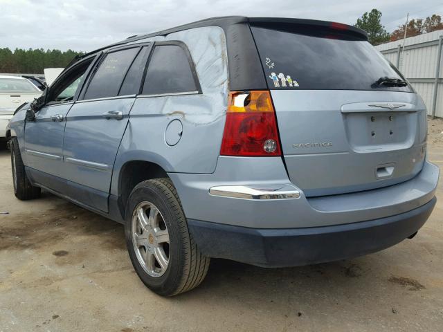 2C8GM68404R315100 - 2004 CHRYSLER PACIFICA BLUE photo 3