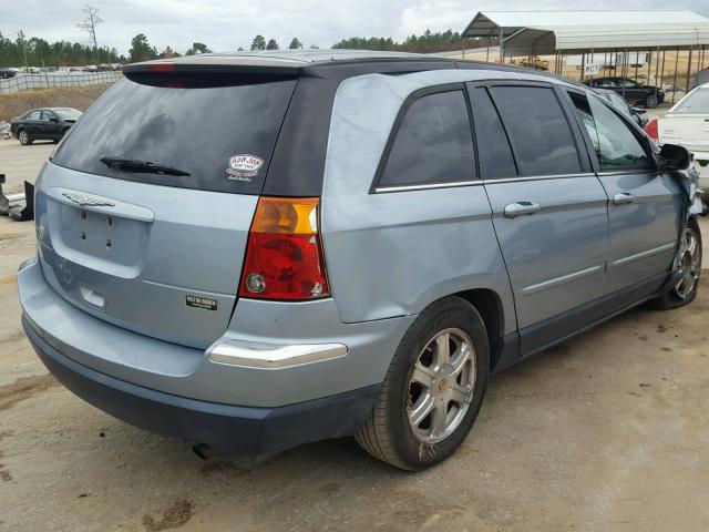 2C8GM68404R315100 - 2004 CHRYSLER PACIFICA BLUE photo 4