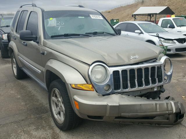 1J4GL58K37W650578 - 2007 JEEP LIBERTY LI GOLD photo 1