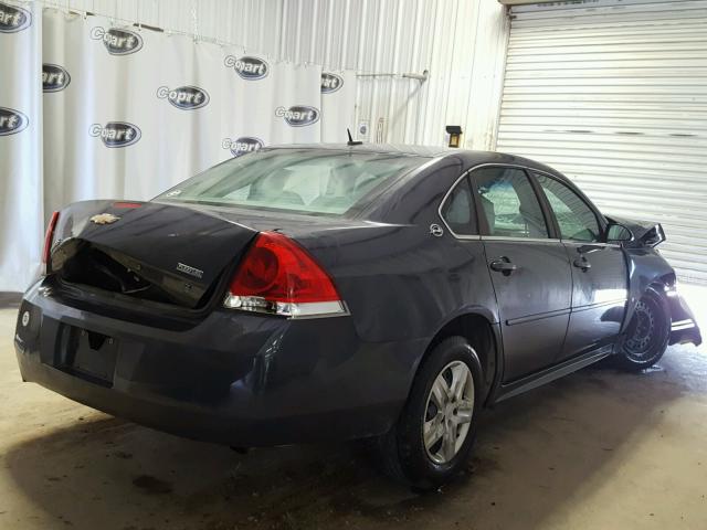 2G1WB57K491277155 - 2009 CHEVROLET IMPALA LS GRAY photo 4