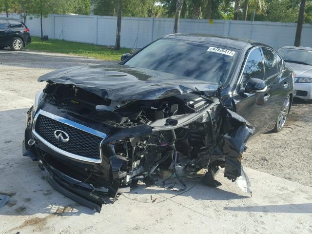 JN1EV7AR5GM343387 - 2016 INFINITI Q50 PREMIU BLACK photo 2