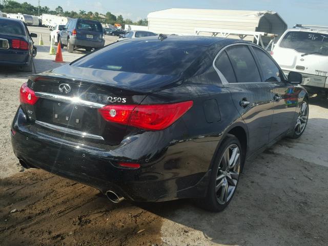 JN1EV7AR5GM343387 - 2016 INFINITI Q50 PREMIU BLACK photo 4