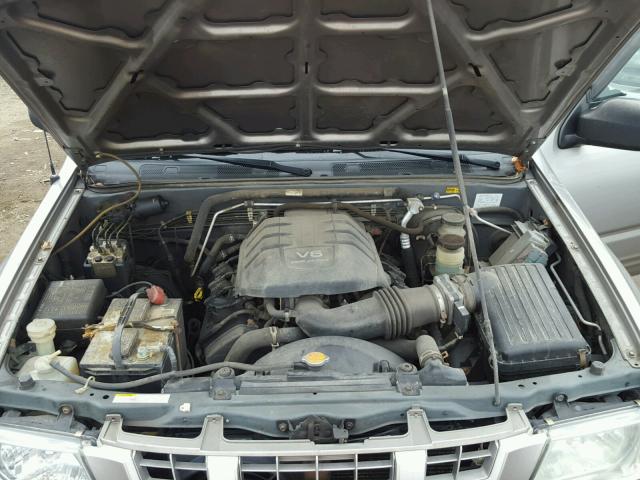 4S2DM58W044315797 - 2004 ISUZU RODEO S SILVER photo 7