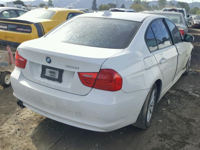 WBAPK5C55AA653087 - 2010 BMW 328 XI SUL WHITE photo 4