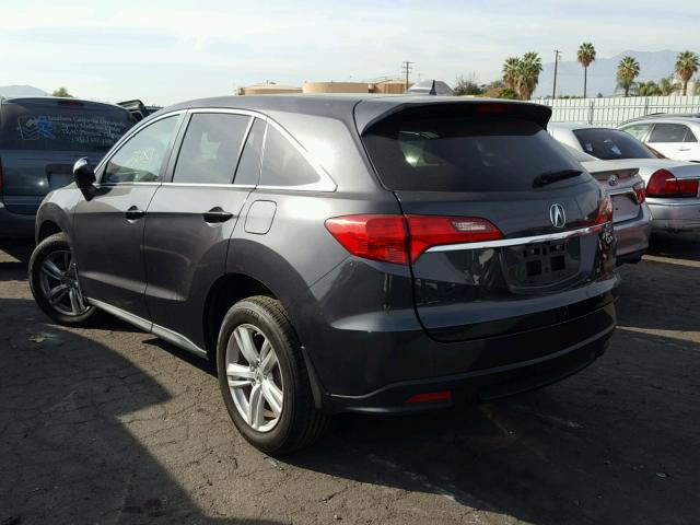 5J8TB3H57EL008385 - 2014 ACURA RDX TECHNO GRAY photo 3