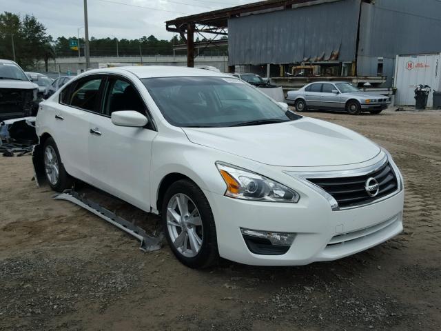 1N4AL3AP1EC105246 - 2014 NISSAN ALTIMA 2.5 WHITE photo 1