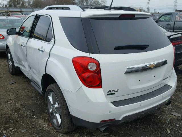 2GNFLFE57C6274940 - 2012 CHEVROLET EQUINOX LT WHITE photo 3